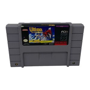 Ultima The False Prophet Nintendo SNES Super Nintendo Game Cartridge SNS-U6-USA